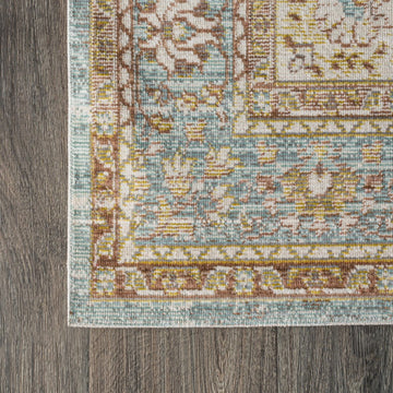Khilana Floral Medallion Area Rug
